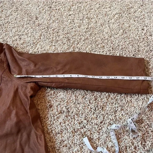 Clayton Dean Brown Leather Jacket - Picture 8 of 8